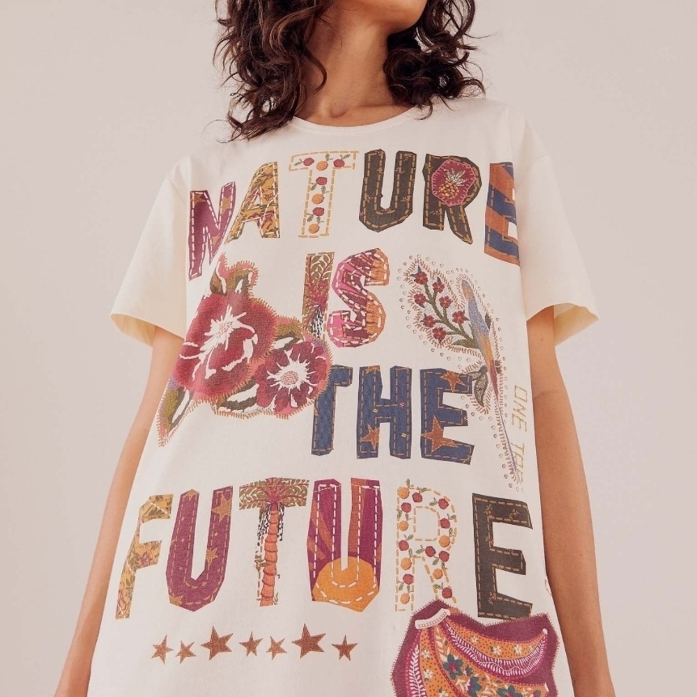 FARM Rio Multicolor Graphic Tee